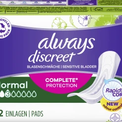 Always® Discreet Inkontinenz Blasenschwäche Normal -Always® shop MAM 10040992 SHOP IMAGE 1.4