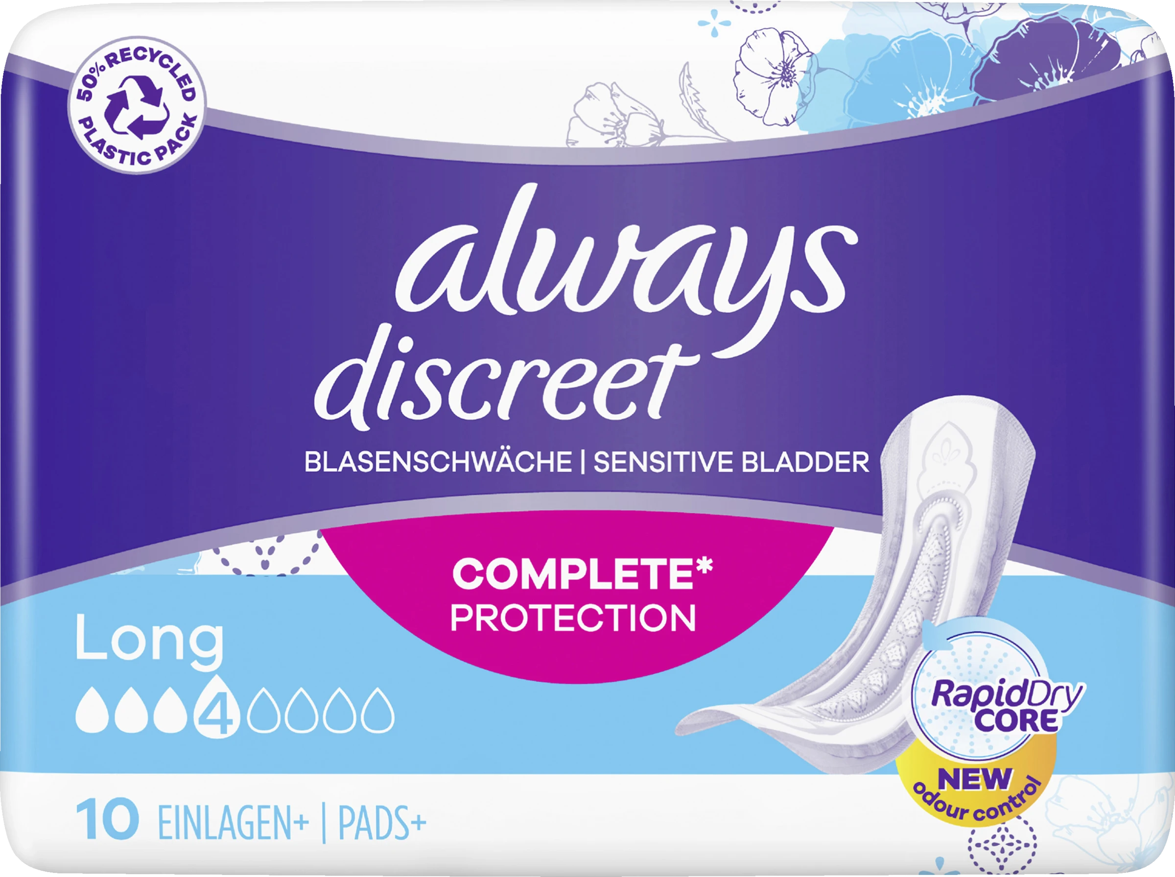 Always® Discreet Inkontinenz Long 7 Always® Discreet Inkontinenz Long – Bild 5