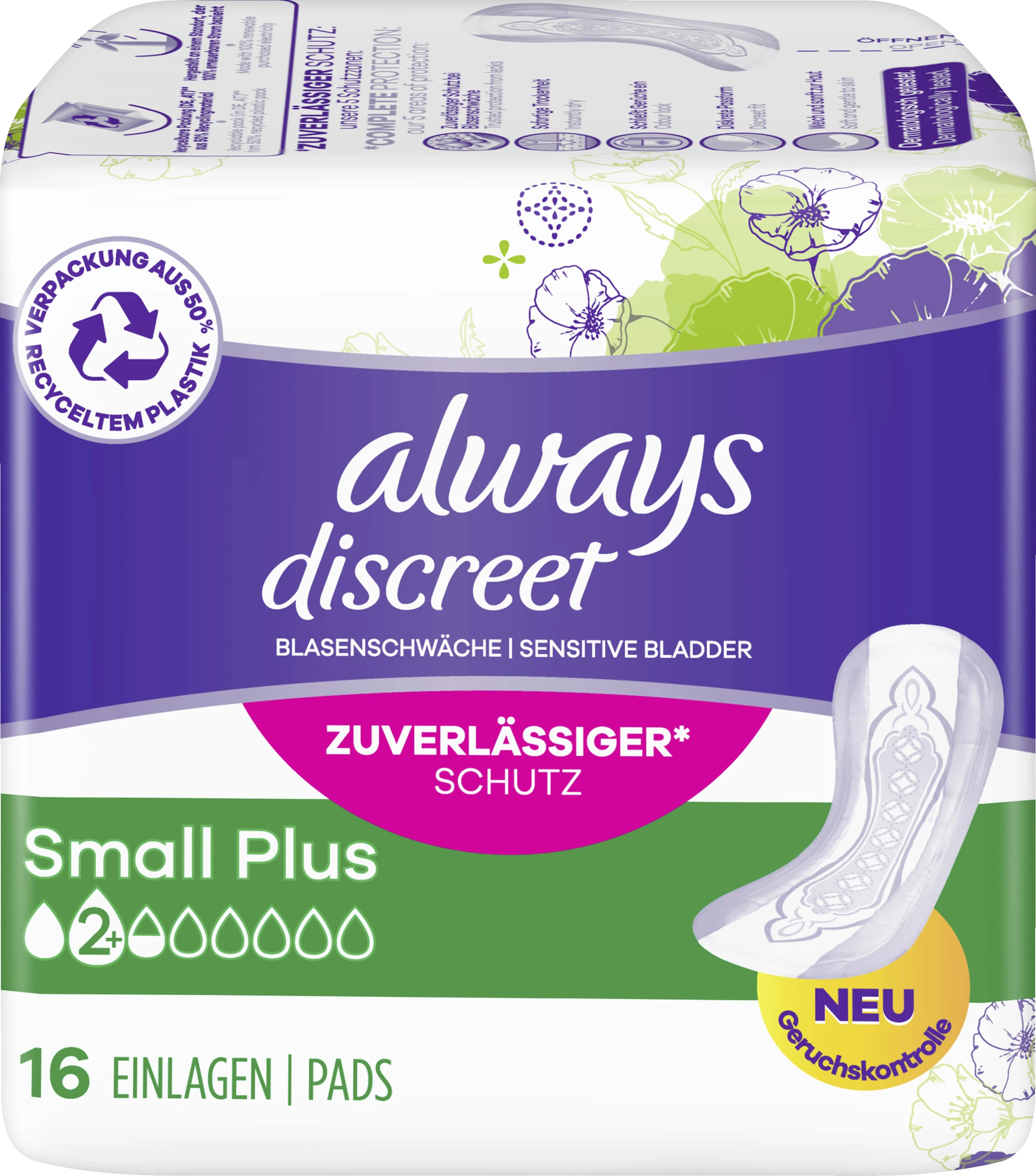 Always® Discreet Inkontinenz Small 7 Always® Discreet Inkontinenz Small – Bild 5