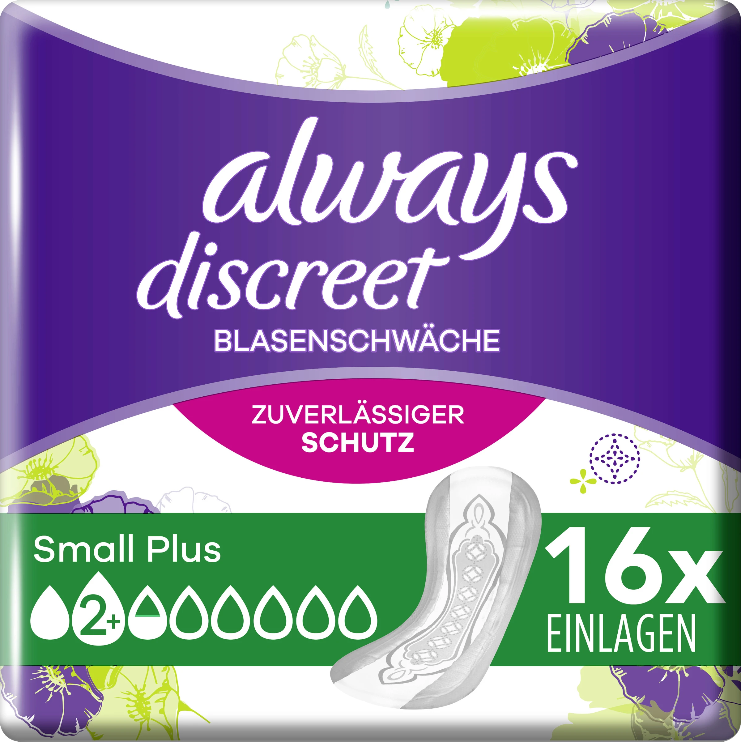 Always® Discreet Inkontinenz Small 3 Always® Discreet Inkontinenz Small