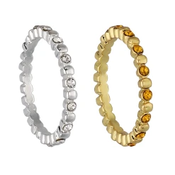 Accessories Set Aus 2 Ringen Von Angelina Pannek Gr. 54