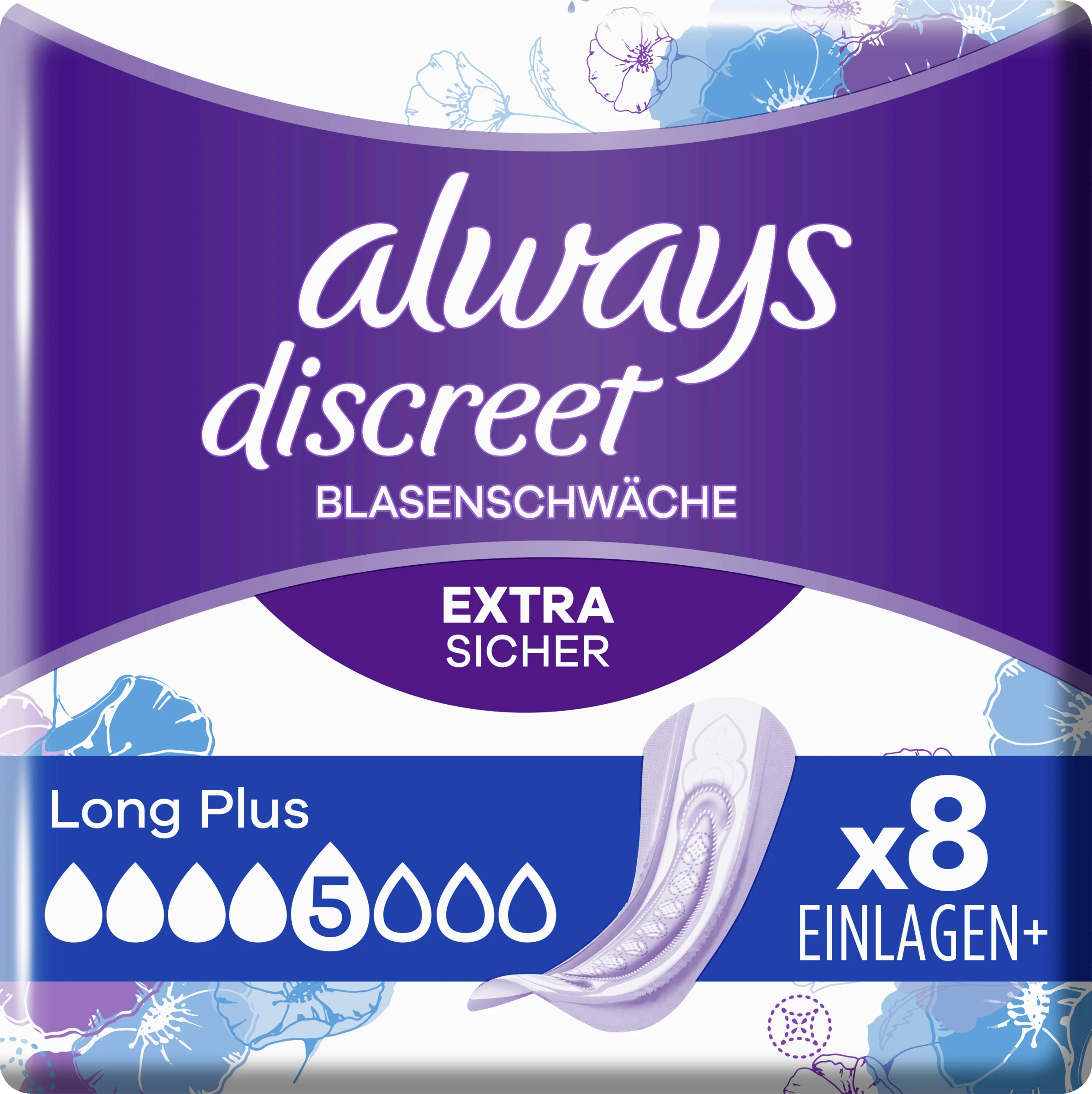 Always® Discreet Inkontinenz Long Plus 3 Always® Discreet Inkontinenz Long Plus