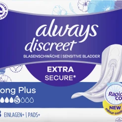 Always® Discreet Inkontinenz Long Plus 20 Always® Discreet Inkontinenz Long Plus -Always® shop MAM 10183227 SHOP IMAGE 1.8