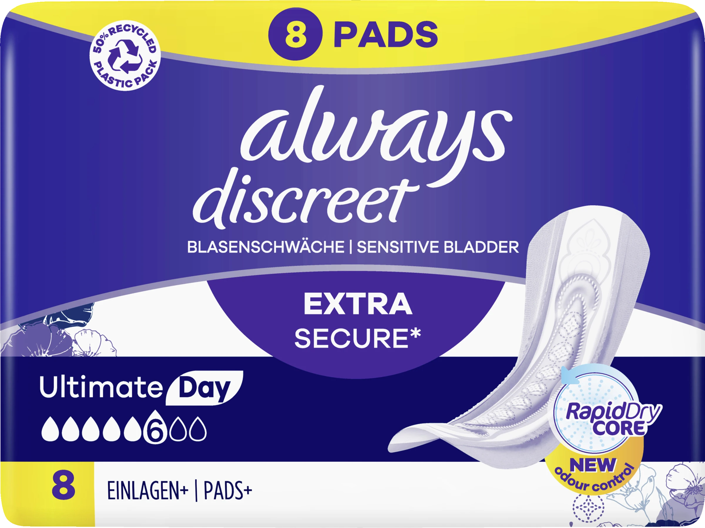 Always® Discreet Inkontinenz Ultimate Tag 5 Always® Discreet Inkontinenz Ultimate Tag – Bild 3