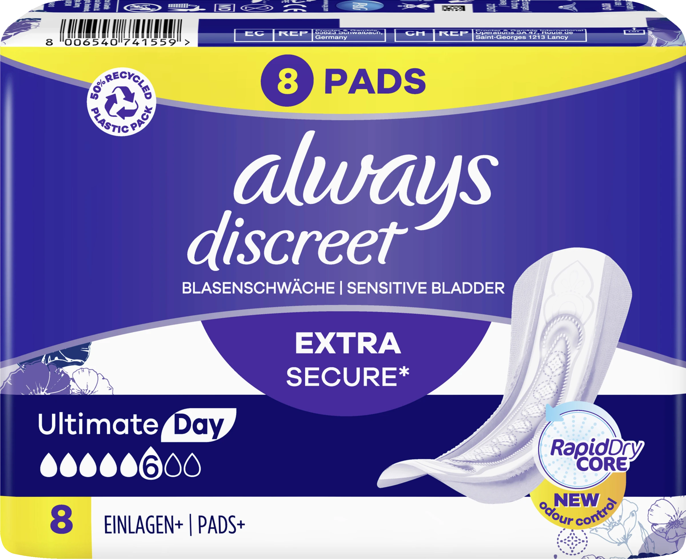 Always® Discreet Inkontinenz Ultimate Tag 4 Always® Discreet Inkontinenz Ultimate Tag – Bild 2