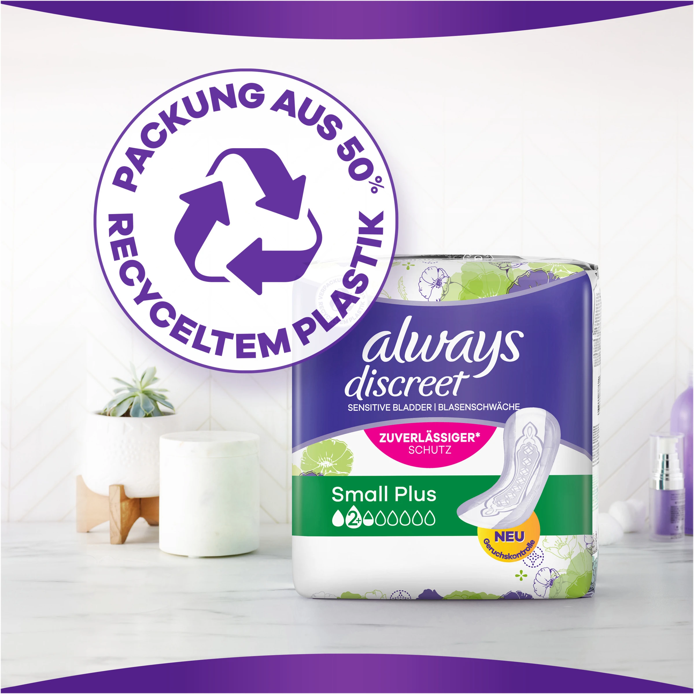 Always® Discreet Inkontinenz Small 9 Always® Discreet Inkontinenz Small – Bild 7