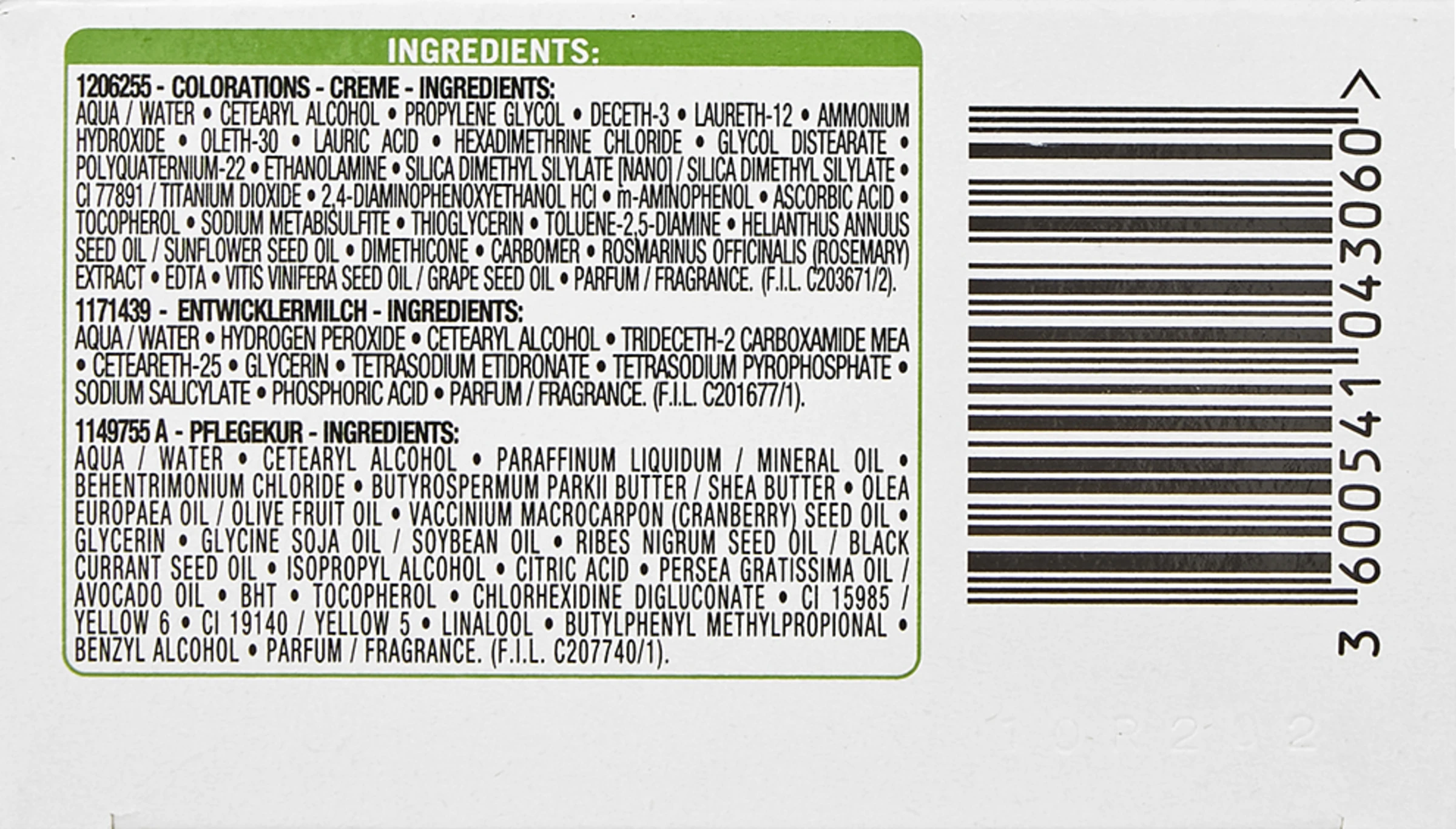 Garnier Nutrisse Creme 10.1A Extra Kühles Hellblond 6 Garnier Nutrisse Creme 10.1A Extra Kühles Hellblond – Bild 5