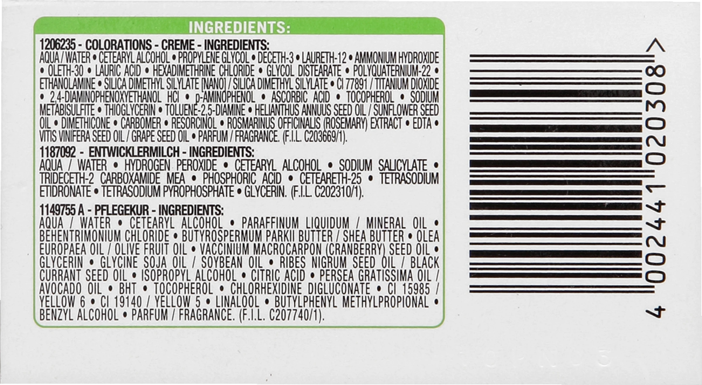 Garnier Nutrisse Creme 100 Extra Helles Naturblond 7 Garnier Nutrisse Creme 100 Extra Helles Naturblond – Bild 5