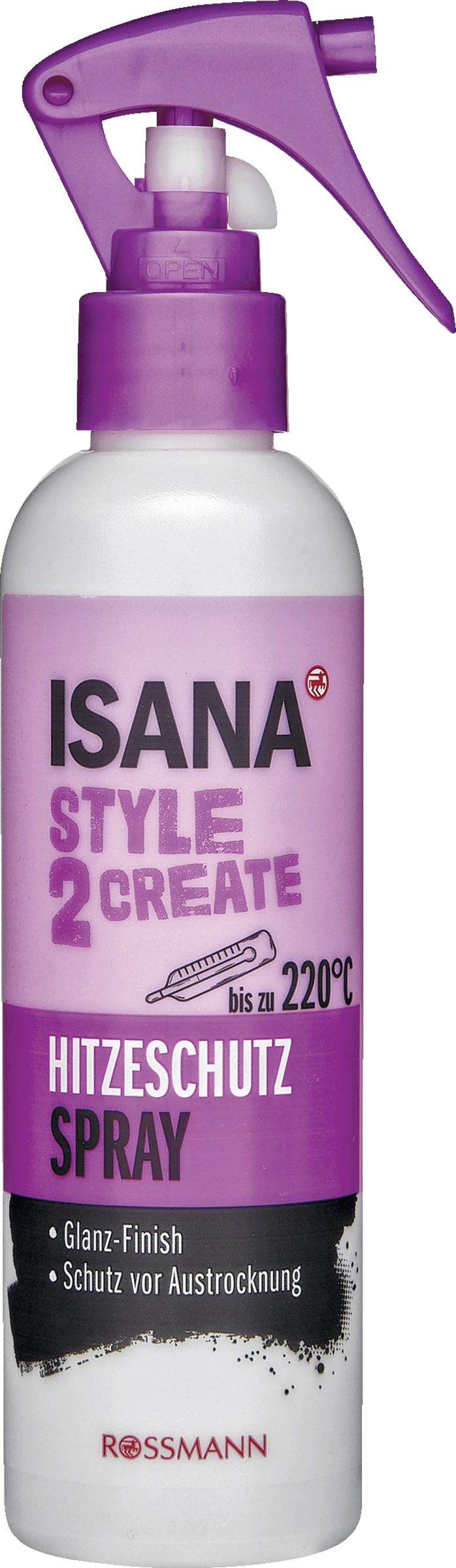 ISANA Style2Create Hitzeschutz Spray 3 ISANA Style2Create Hitzeschutz Spray