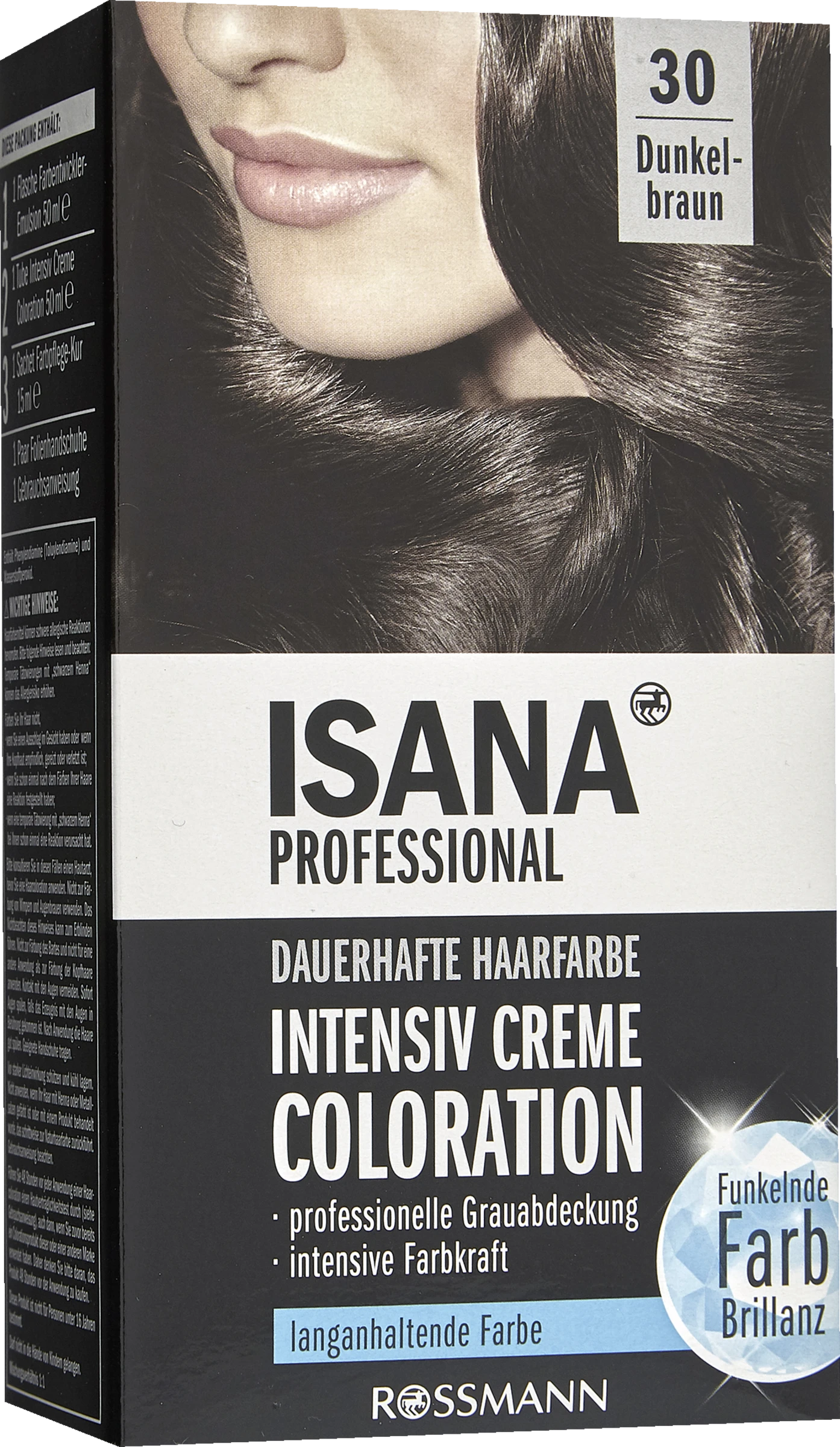 ISANA PROFESSIONAL Intensiv Creme Coloration 30 Dunkelbraun 3 ISANA PROFESSIONAL Intensiv Creme Coloration 30 Dunkelbraun