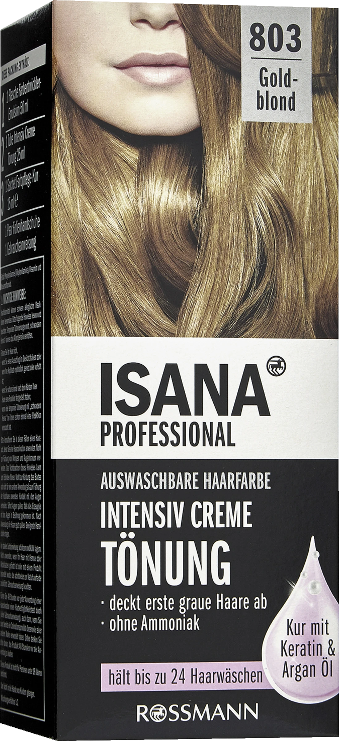 ISANA PROFESSIONAL Intensiv Creme Tönung 803 Goldblond 3 ISANA PROFESSIONAL Intensiv Creme Tönung 803 Goldblond