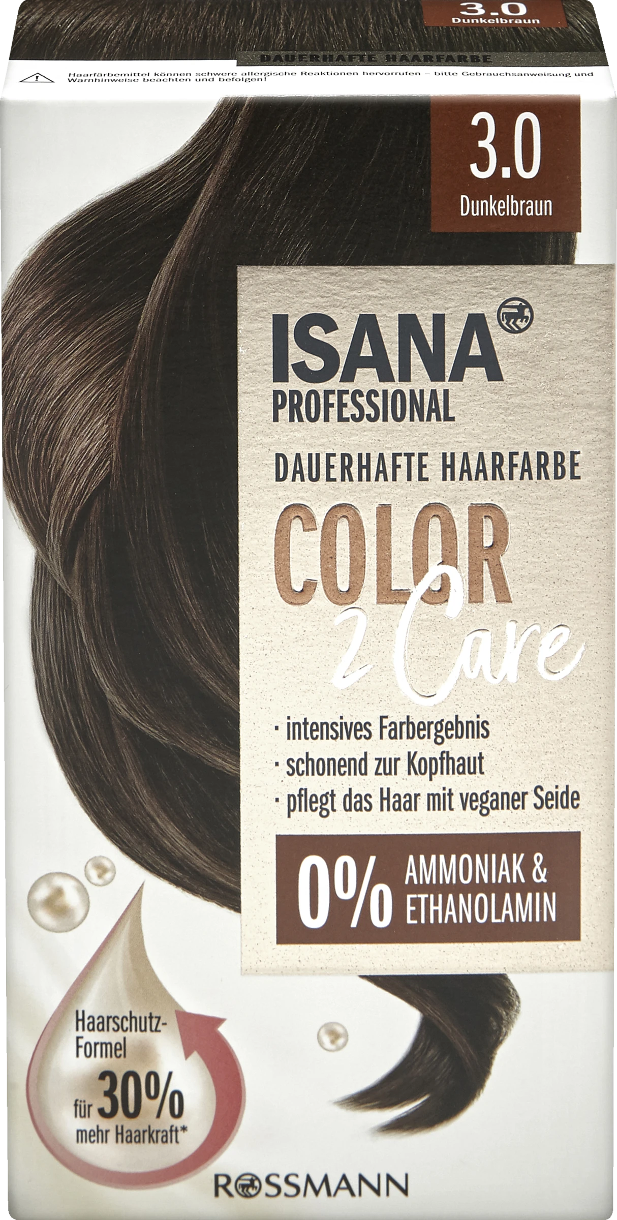 ISANA PROFESSIONAL Color2Care 3.0 Dunkelbraun 3 ISANA PROFESSIONAL Color2Care 3.0 Dunkelbraun