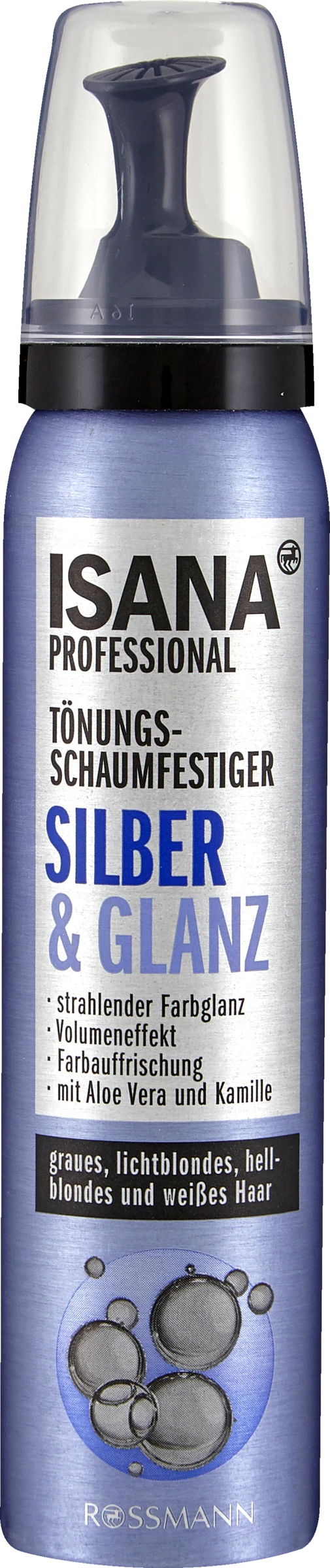 ISANA Tönungs-Schaumfestiger Silber & Glanz 3 ISANA Tönungs-Schaumfestiger Silber & Glanz
