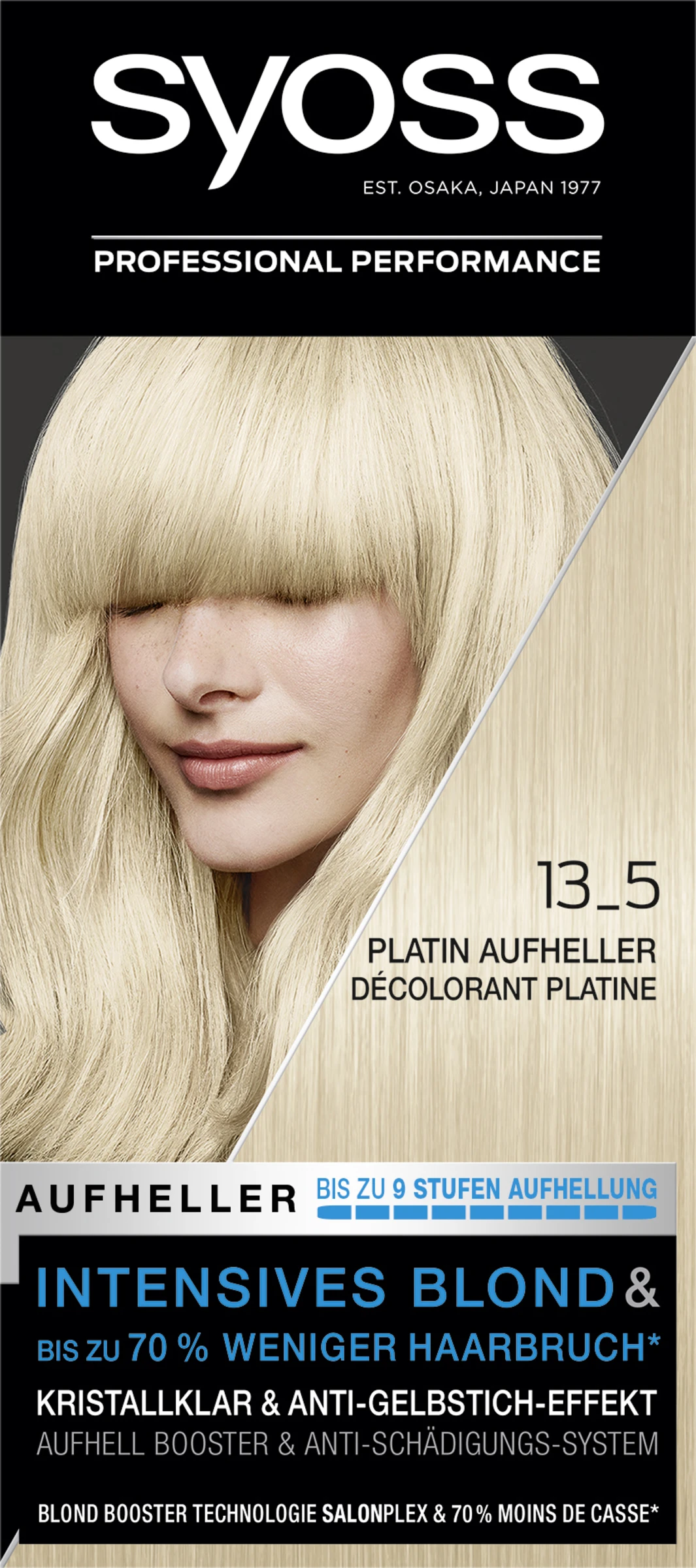 Syoss Professional Performance 13_5 Platin Aufheller 3 Syoss Professional Performance 13_5 Platin Aufheller