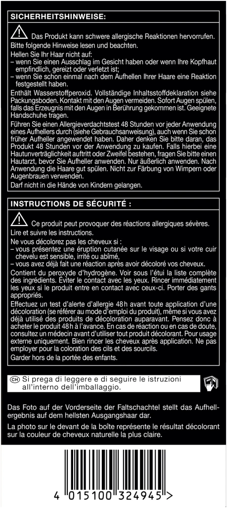 Syoss Professional Performance 13_5 Platin Aufheller 4 Syoss Professional Performance 13_5 Platin Aufheller – Bild 2