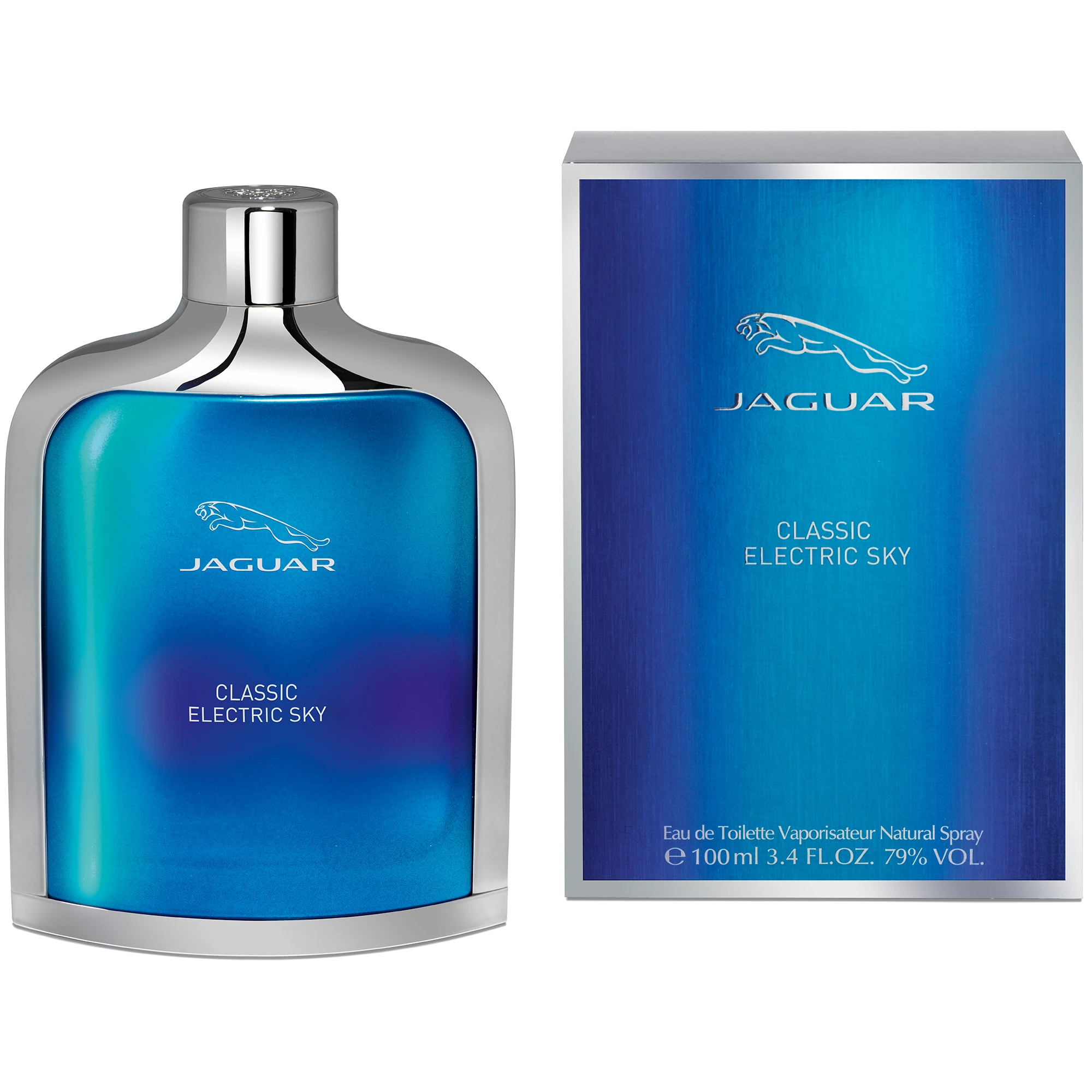 Jaguar Classic Electric Sky, EdT 100 Ml 5 Jaguar Classic Electric Sky, EdT 100 Ml – Bild 3