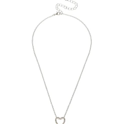 Accessories Halskette Mit Herzförmigem Anhänger