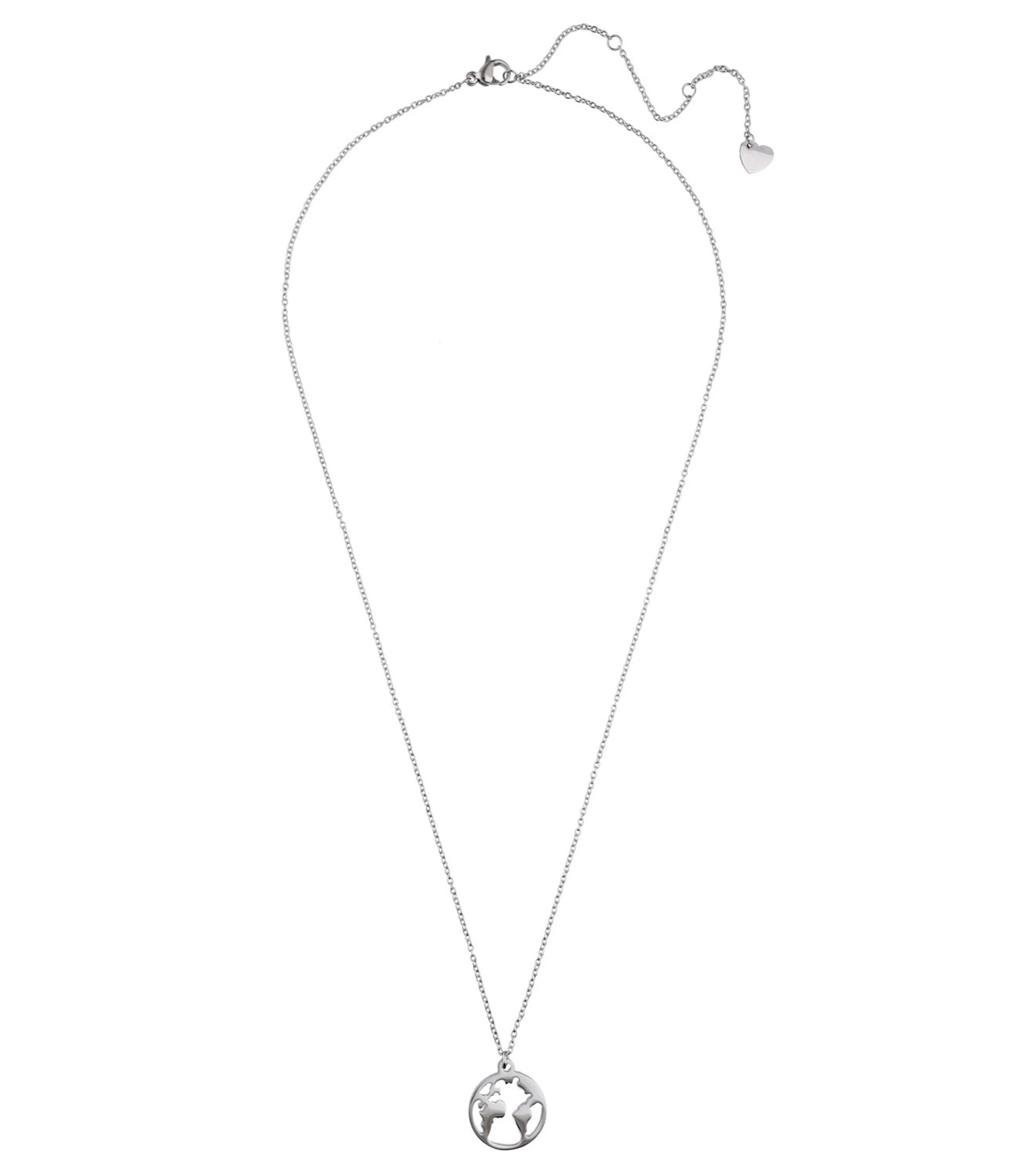 Accessories Halskette Aus Edelstahl Mit Cut-Out-Anhänger 3 Accessories Halskette Aus Edelstahl Mit Cut-Out-Anhänger