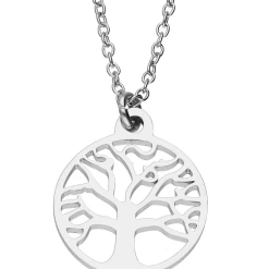 Accessories Halskette Aus Edelstahl Mit Cut-Out-Anhänger Und Baum-Motiv -Always® shop MAM 6882194 SHOP IMAGE 1.4