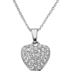 Accessories Halskette Aus Edelstahl Mit Herz Und Strasssteinen -Always® shop MAM 6882207 SHOP IMAGE 1.4