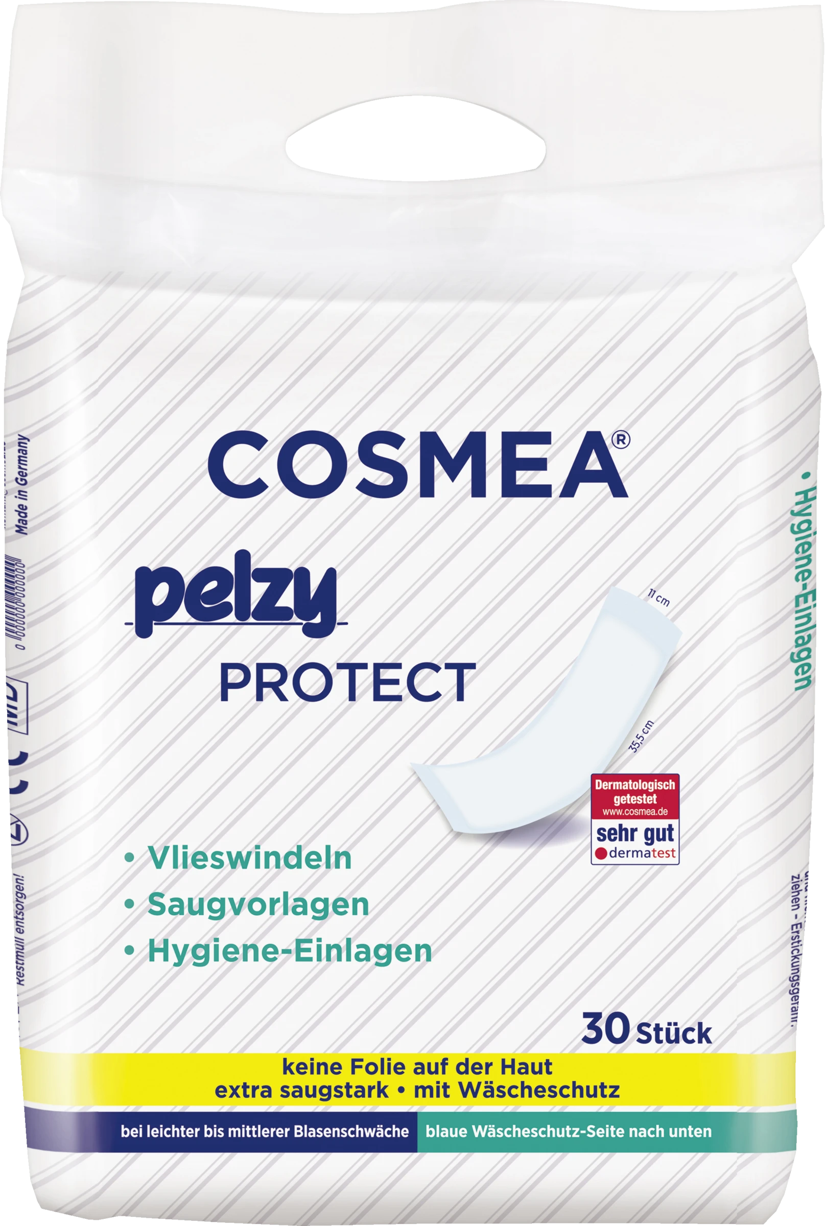 Cosmea Pelzy Protect Hygieneeinlagen Saugvorlagen 3 Cosmea Pelzy Protect Hygieneeinlagen Saugvorlagen