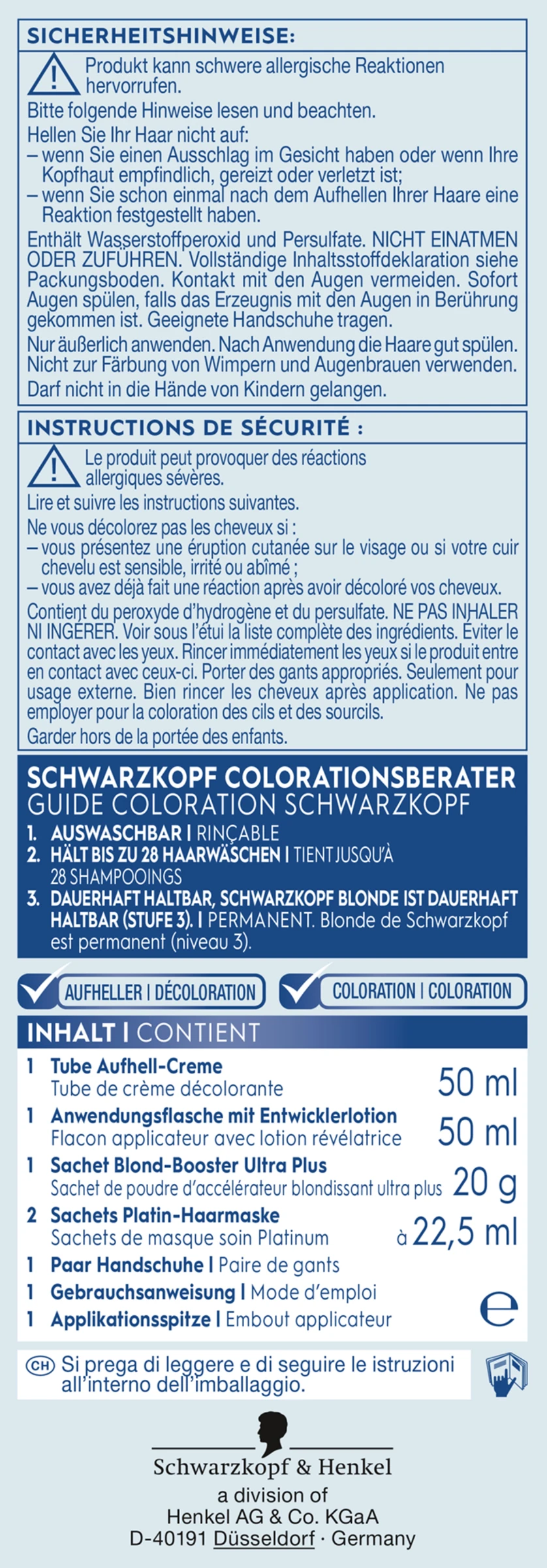 Schwarzkopf Blonde Blonde Ultra Aufheller Silberblond L101 - Stufe 3 5 Schwarzkopf Blonde Blonde Ultra Aufheller Silberblond L101 - Stufe 3 – Bild 3