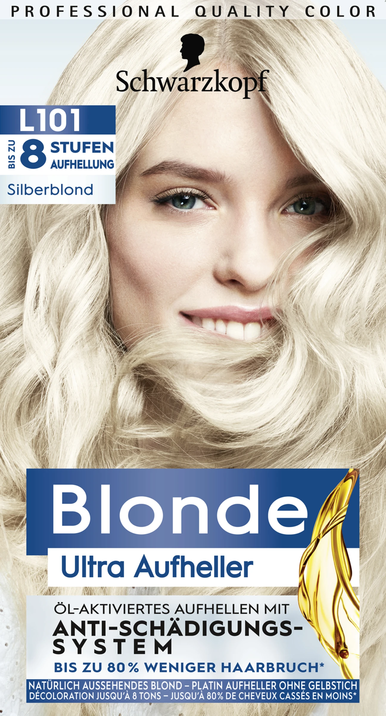 Schwarzkopf Blonde Blonde Ultra Aufheller Silberblond L101 - Stufe 3 3 Schwarzkopf Blonde Blonde Ultra Aufheller Silberblond L101 - Stufe 3