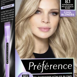 L’Oréal Paris Préférence Cool Blondes 8.1 Helles Kühles Blond (Kopenhagen)