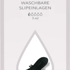 Selenacare Waschbare Slipeinlage Schwarz Multi-Pack