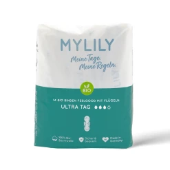 MYLILY Bio Binden Feelgood Mit Flügeln Ultra Tag