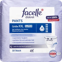 Facelle Diskret Pants Super, Gr. XXL