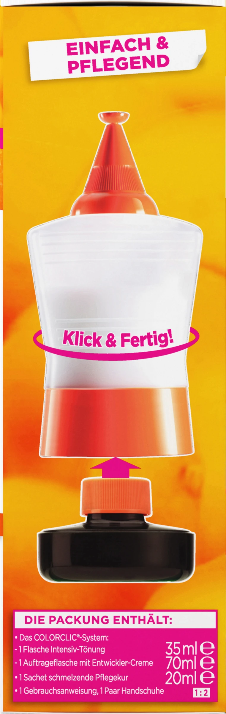 Garnier Movida Intensiv-Tönung 45 Dunkelbraun 5 Garnier Movida Intensiv-Tönung 45 Dunkelbraun – Bild 3