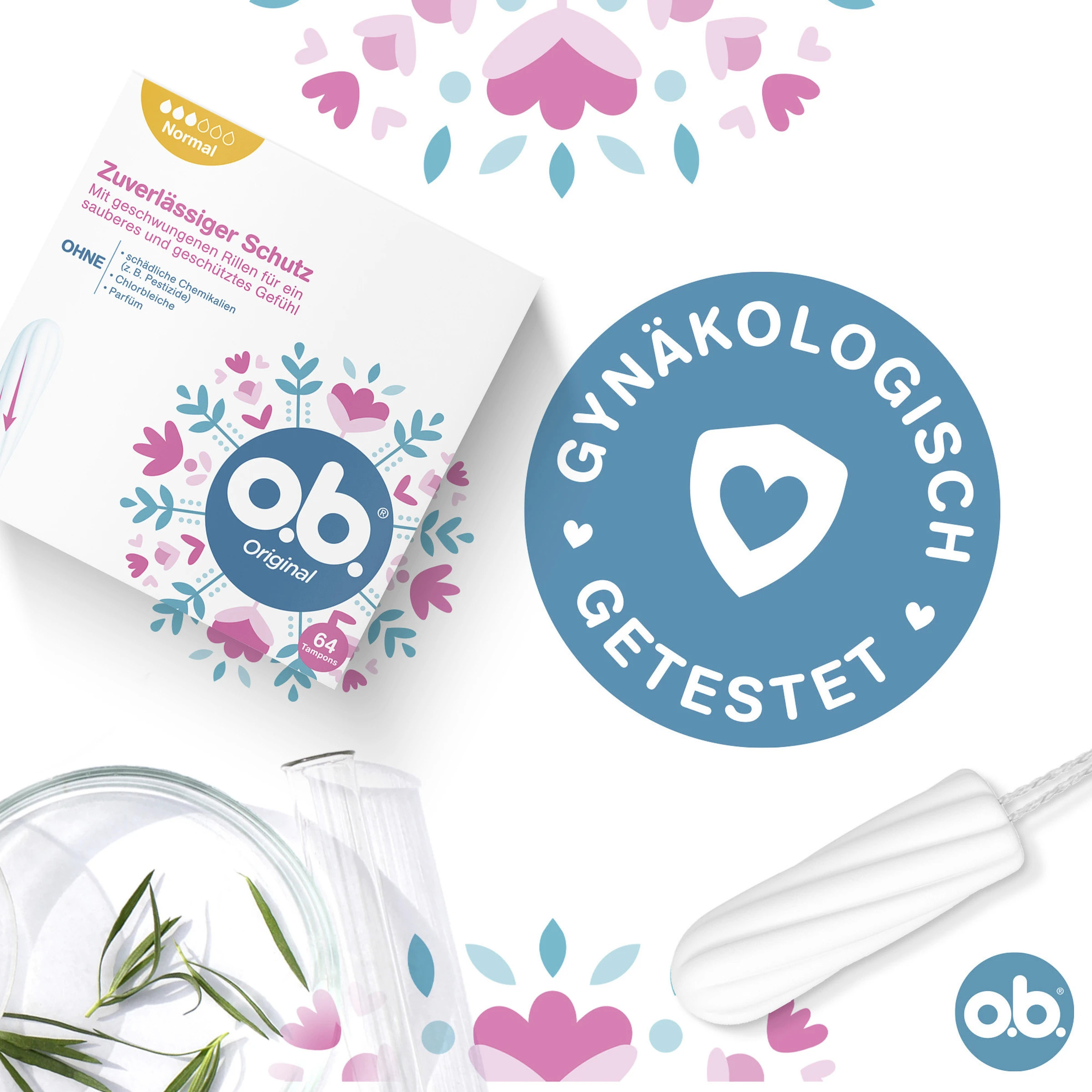 O.b. Original Tampons Normal 9 O.b. Original Tampons Normal – Bild 7