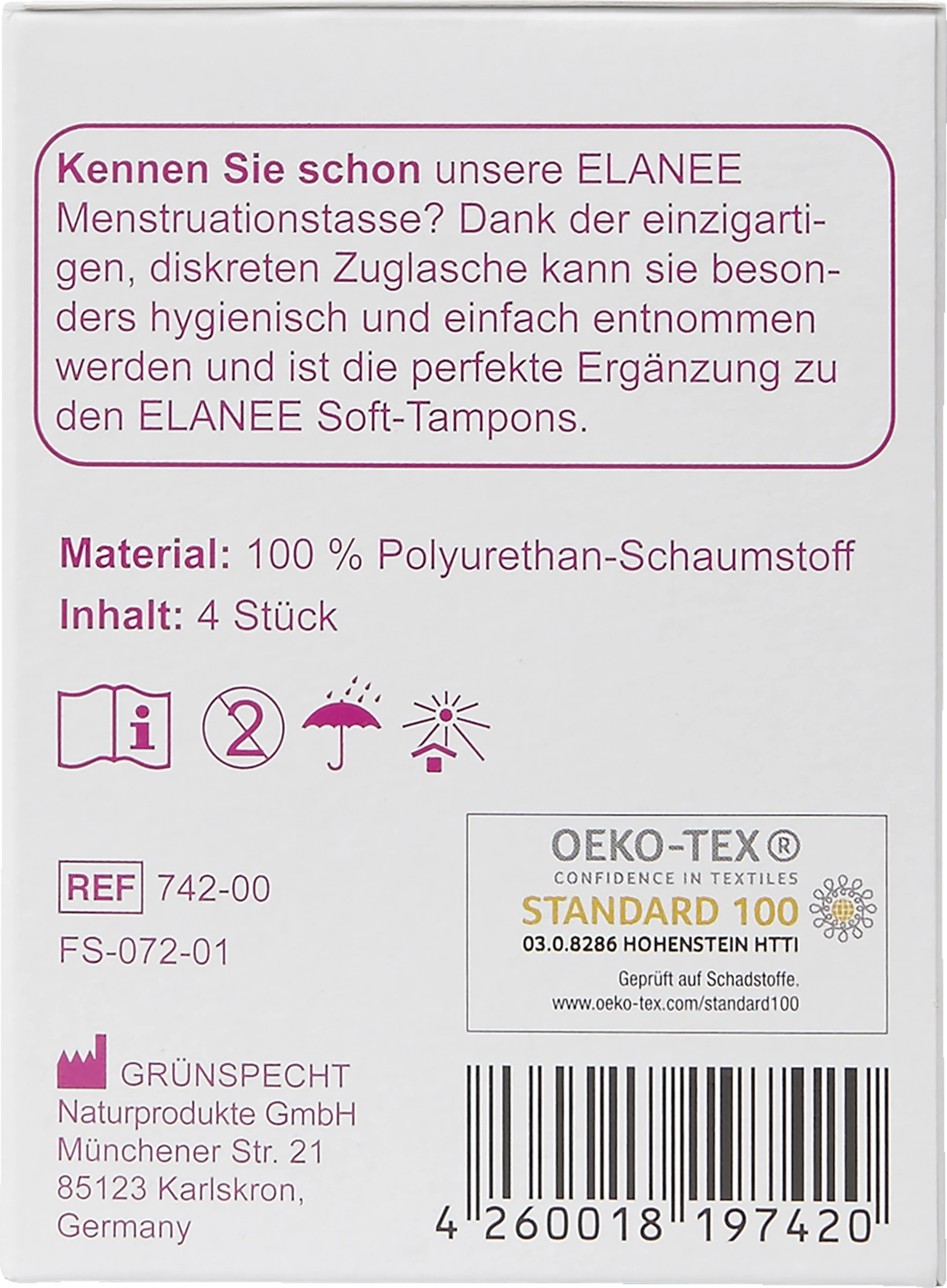 Elanee Soft-Tampons 6 Elanee Soft-Tampons – Bild 4