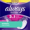 Always Dailies Normal Fresh & Protect Fresh Slipeinlagen Big Pack -Always® shop MAM 7443132 SHOP IMAGE 1.5