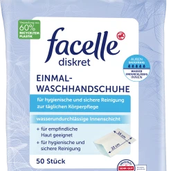 Facelle Diskret Einmalwaschhandschuhe