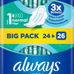 Always® Ultra Normal Binden Mit Flügeln Big Pack