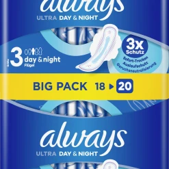 Always® Ultra Day & Night Binden Mit Flügeln Big Pack