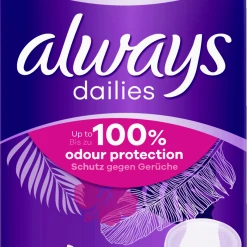 Always® Dailies Long Plus Extra Protect Fresh Scent Slipeinlagen Big Pack