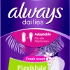Always® Dailies Flexistyle Slim Fresh Scent Slipeinlagen Big Pack 1 Always® Dailies Flexistyle Slim Fresh Scent Slipeinlagen Big Pack -Always® shop MAM 7466693 SHOP IMAGE 1.4