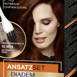Schwarzkopf Diadem Ansatzset Ansatz-Kaschierung A3 Rotbraun 24 Schwarzkopf Diadem Ansatzset Ansatz-Kaschierung A3 Rotbraun -Always® shop MAM 7576200 SHOP IMAGE 1.7