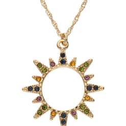 Accessories Kette Mit Cut-Out-Sonne Und Strasssteinen -Always® shop MAM 7585419 SHOP IMAGE 1.4