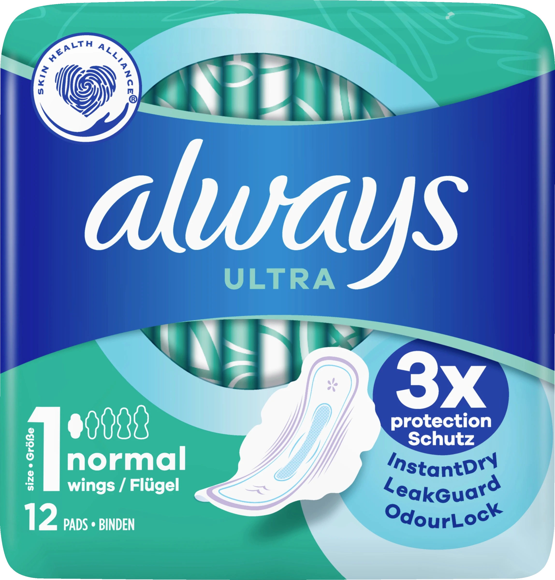 Always® Ultra Normal Binden Mit Flügeln 3 Always® Ultra Normal Binden Mit Flügeln