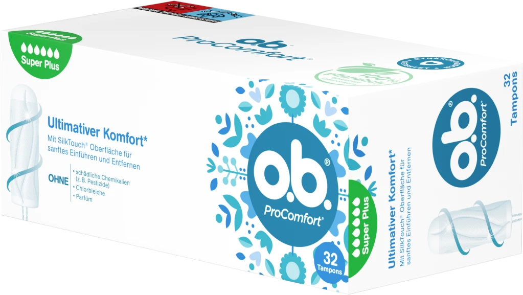 O.b. ProComfort Tampons Super Plus 5 O.b. ProComfort Tampons Super Plus – Bild 3