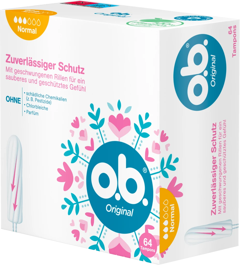 O.b. Original Tampons Normal 5 O.b. Original Tampons Normal – Bild 3