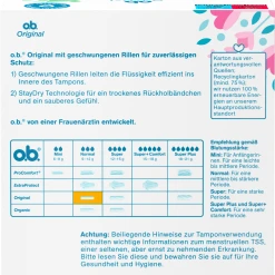 O.b. Original Tampons Normal 17 O.b. Original Tampons Normal -Always® shop MAM 7615577 SHOP IMAGE 1.4