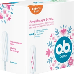 Alternative view of O.b. Original Tampons Super