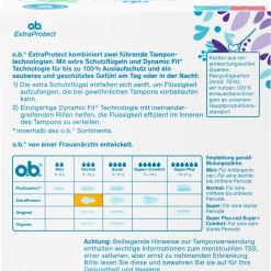 Alternative view of O.b. ExtraProtect Tampons Normal