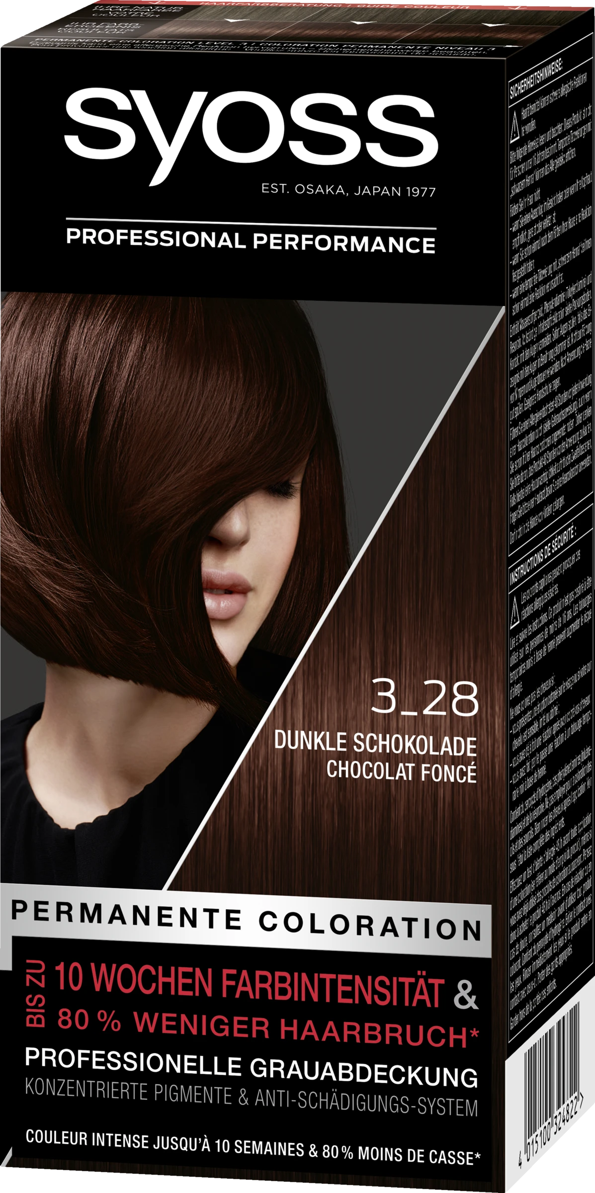 Syoss Haarfarbe 3-28 Dunkle Schokolade 7 Syoss Haarfarbe 3-28 Dunkle Schokolade – Bild 5