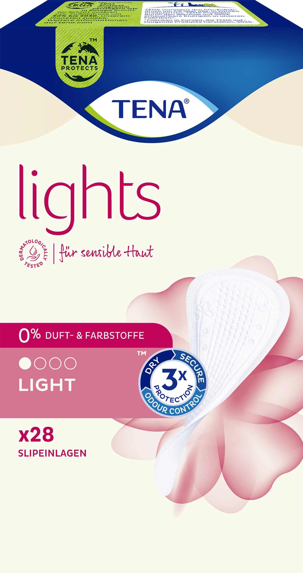 TENA Lights Slipeinlagen Light 3 TENA Lights Slipeinlagen Light